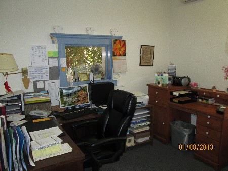 The church office
